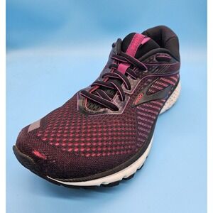 Brooks Womens Ghost 12 1203051B063 Purple White Running Shoes Sneaker Size 9.5 B